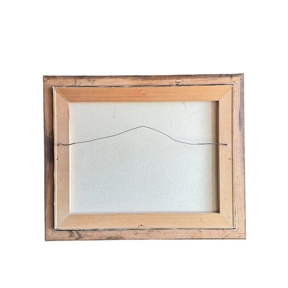 Vintage Andres Orpinas Art Print, Boy and Girl Collecting Flowers Wall Decor - Picture 3 of 16